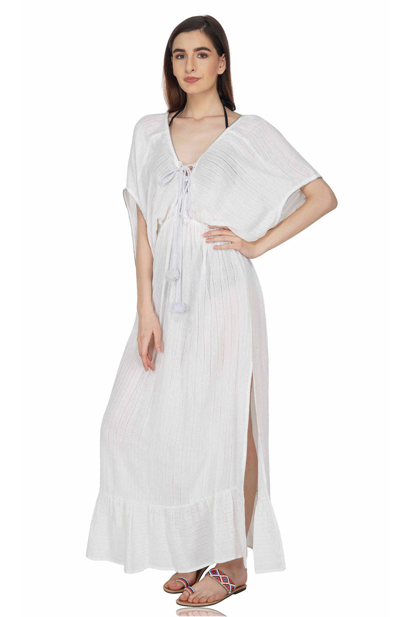 Mythic Grecian Goddess Flowy Maxi Dress - Mixcart USA