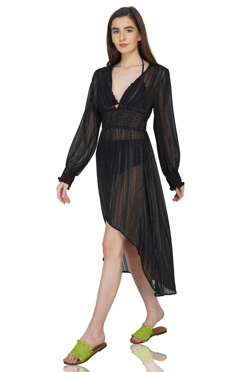 Azalea Aysmmetrical Dress - Mixcart USA