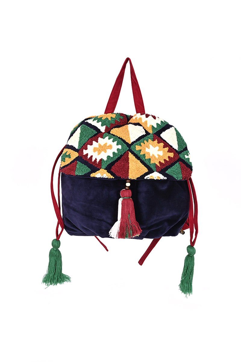 Autumn Glory Embroidered Mini Backpack - Mixcart USA
